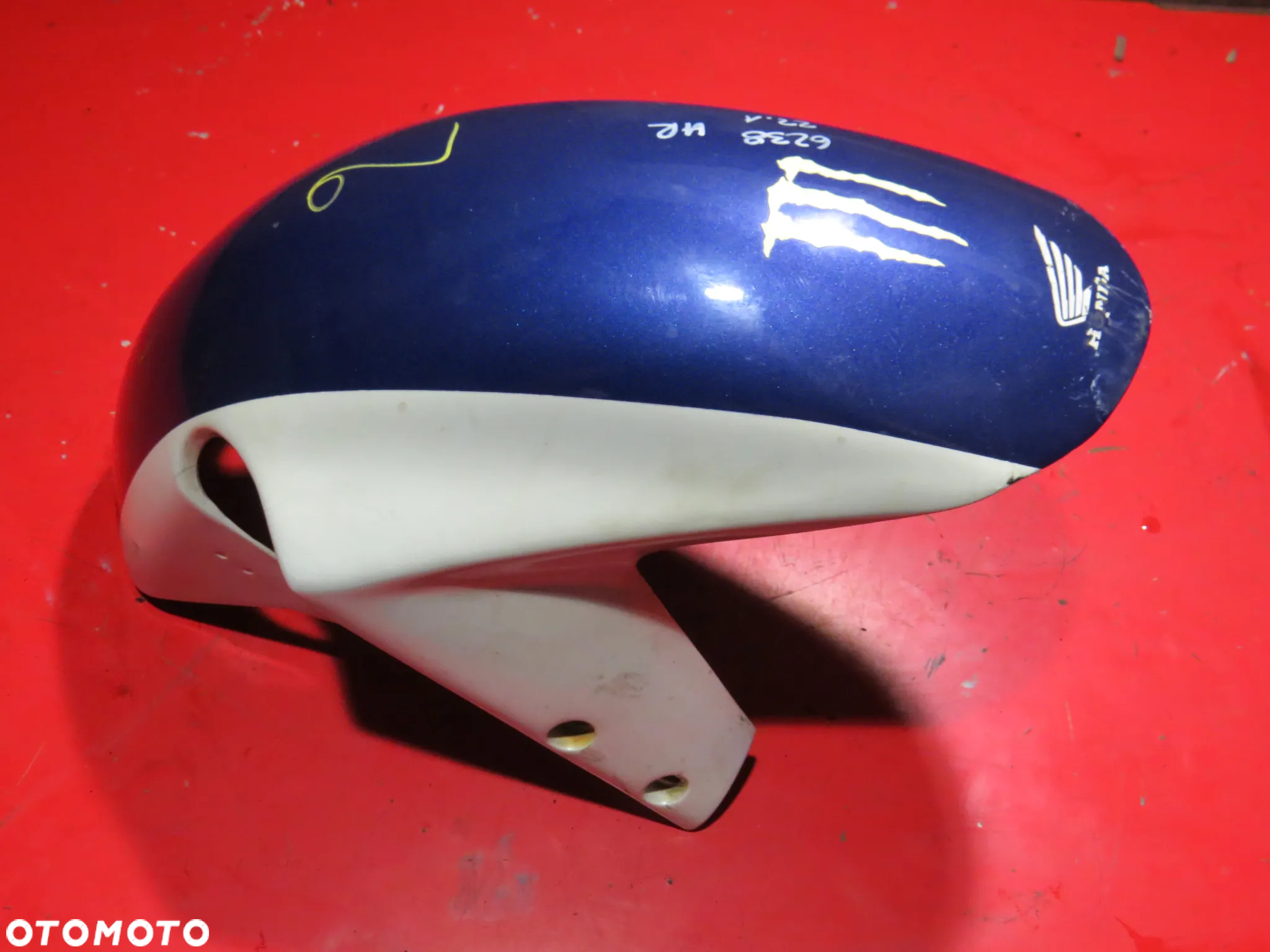 HONDA HORNET 600 PC36 03 błotnik przód przedni chlapacz nadkole - 3