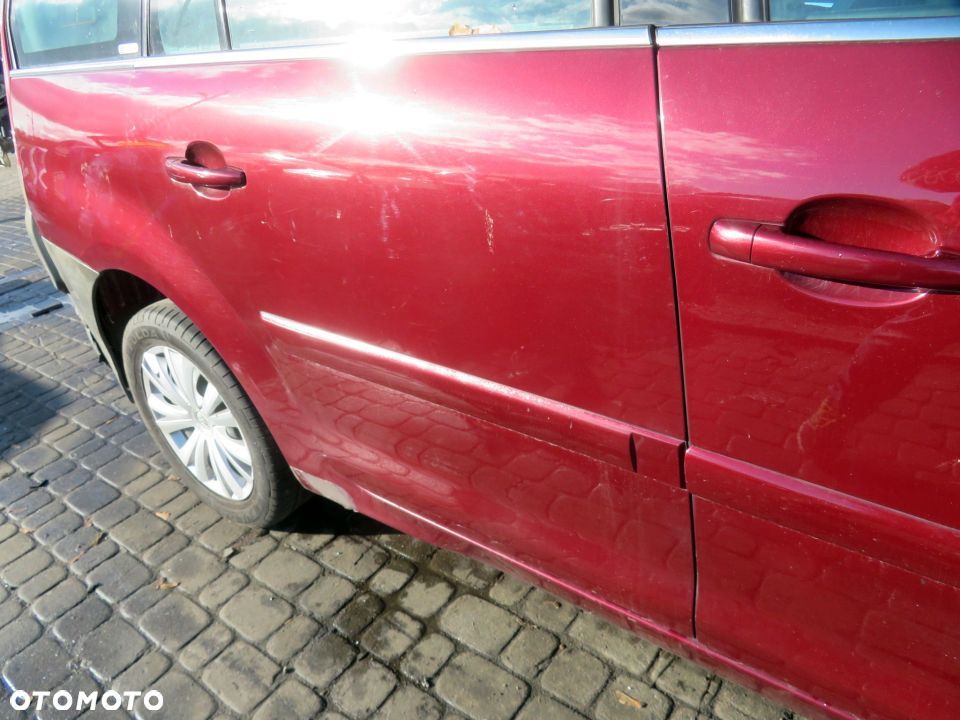 DRZWI TYLNE PRAWE C4 GRAND PICASSO I KHLD 9008P6 9008S8 CZERWONY BURLAT CITROEN 2006-2010 - 4