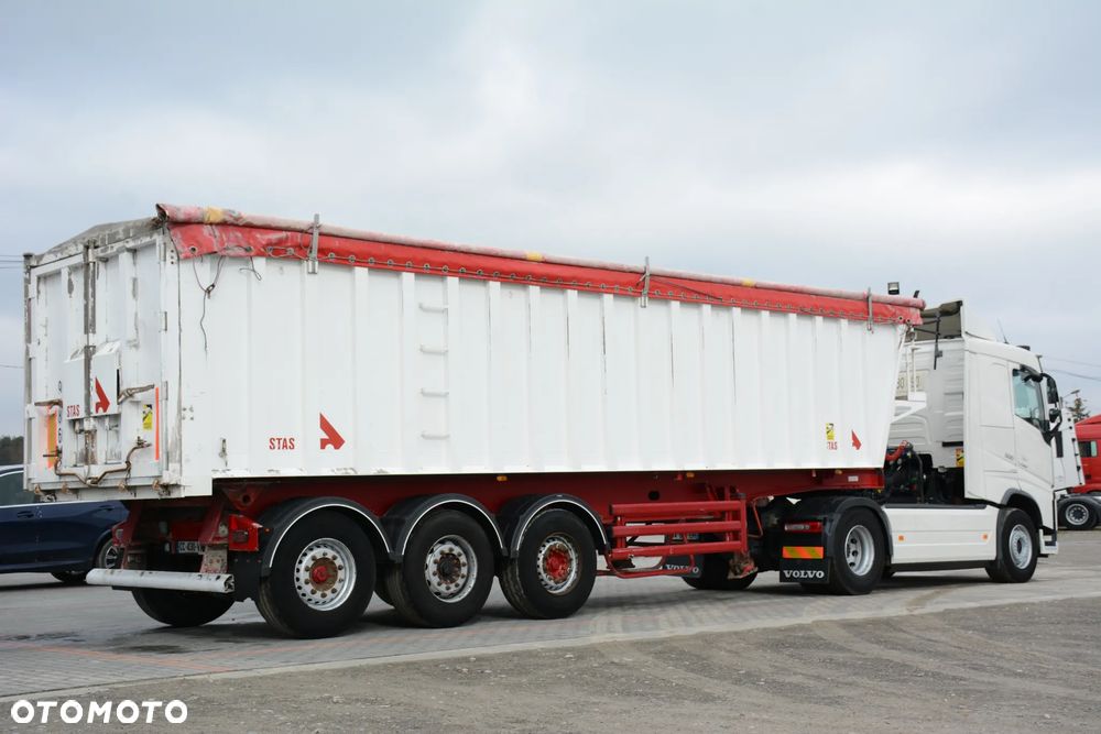 Stas 45 m3 / 2008 r. / 6300 kg / Klapo-drzwi / Aluminiowy wywrot - 7