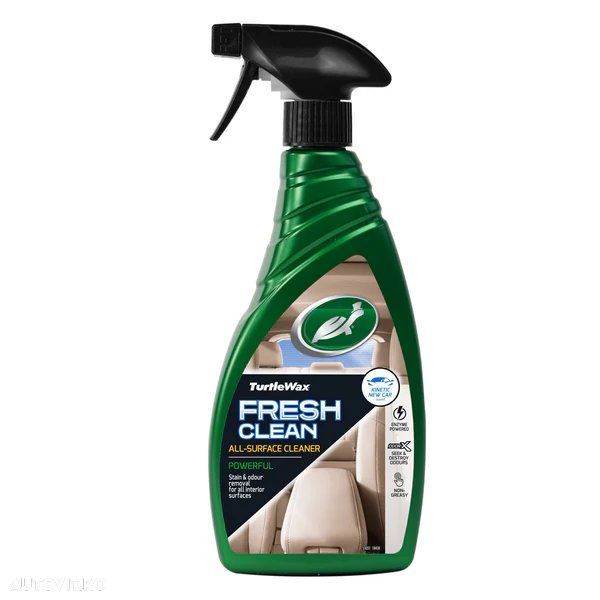 Spray curatare interior masina universal Turtle Wax Power Out Fresh Clean All-Surface Cleaner 500ml - 4