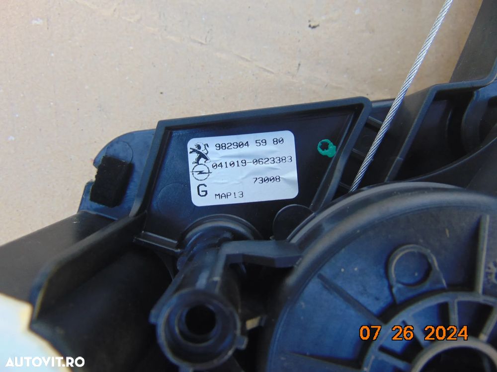 Macara geam Peugeot 208 dupa 2019 Opel Corsa F macarale fata spate stanga dreapta - 16