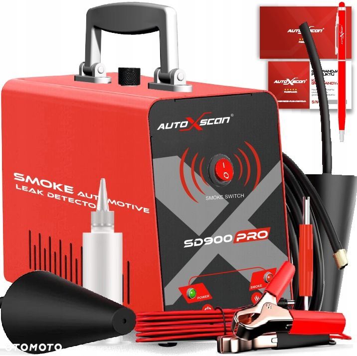 TESTER SZCZELNOŚCI ZADYMIARKA GENERATOR DYMU DYMNY SD900 PRO DYMIARKA - 1
