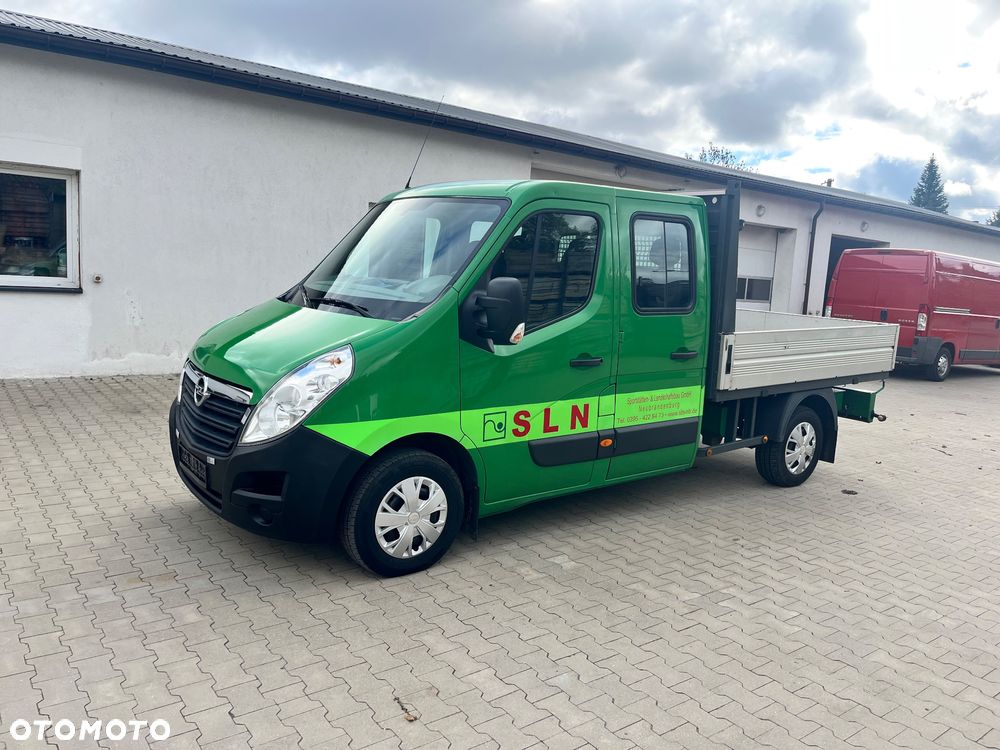 Opel Movano / 2.3 dCi / 145KM / 7 osób / brygadówka /DOKA / Skrzynia / z Niemiec / Super stan - 2
