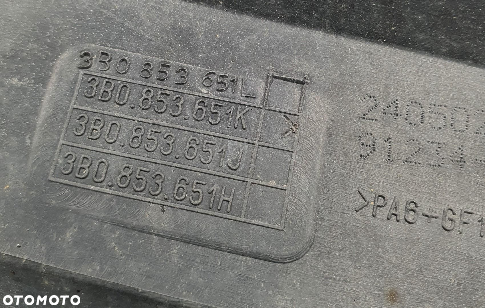 GRILL ATRAPA CHŁODNICY VW PASSAT B5 3B0853651K - 9