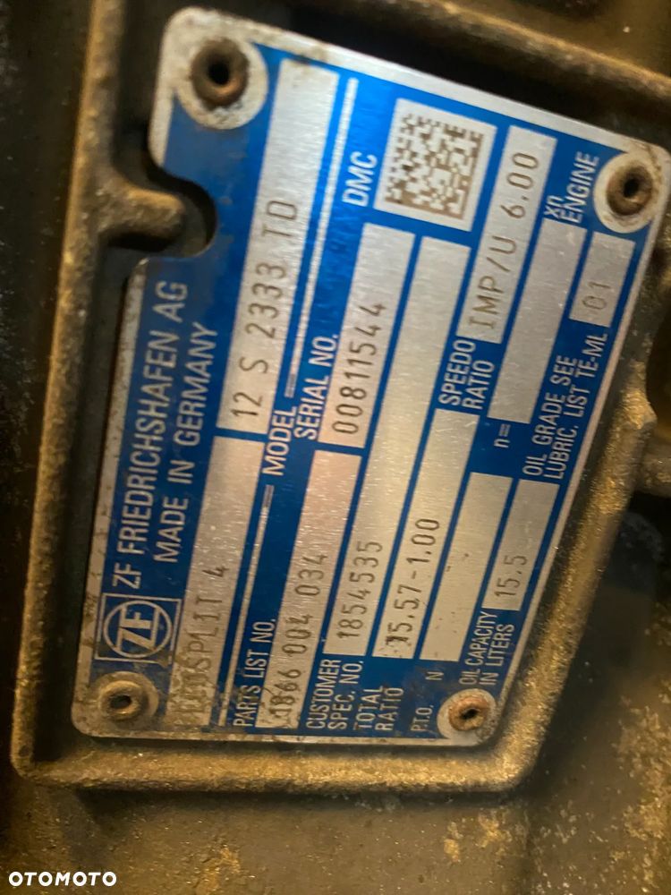 Skrzynia biegów ZF 12S 2330 ECOSPLIT 4 2333 TD - 2