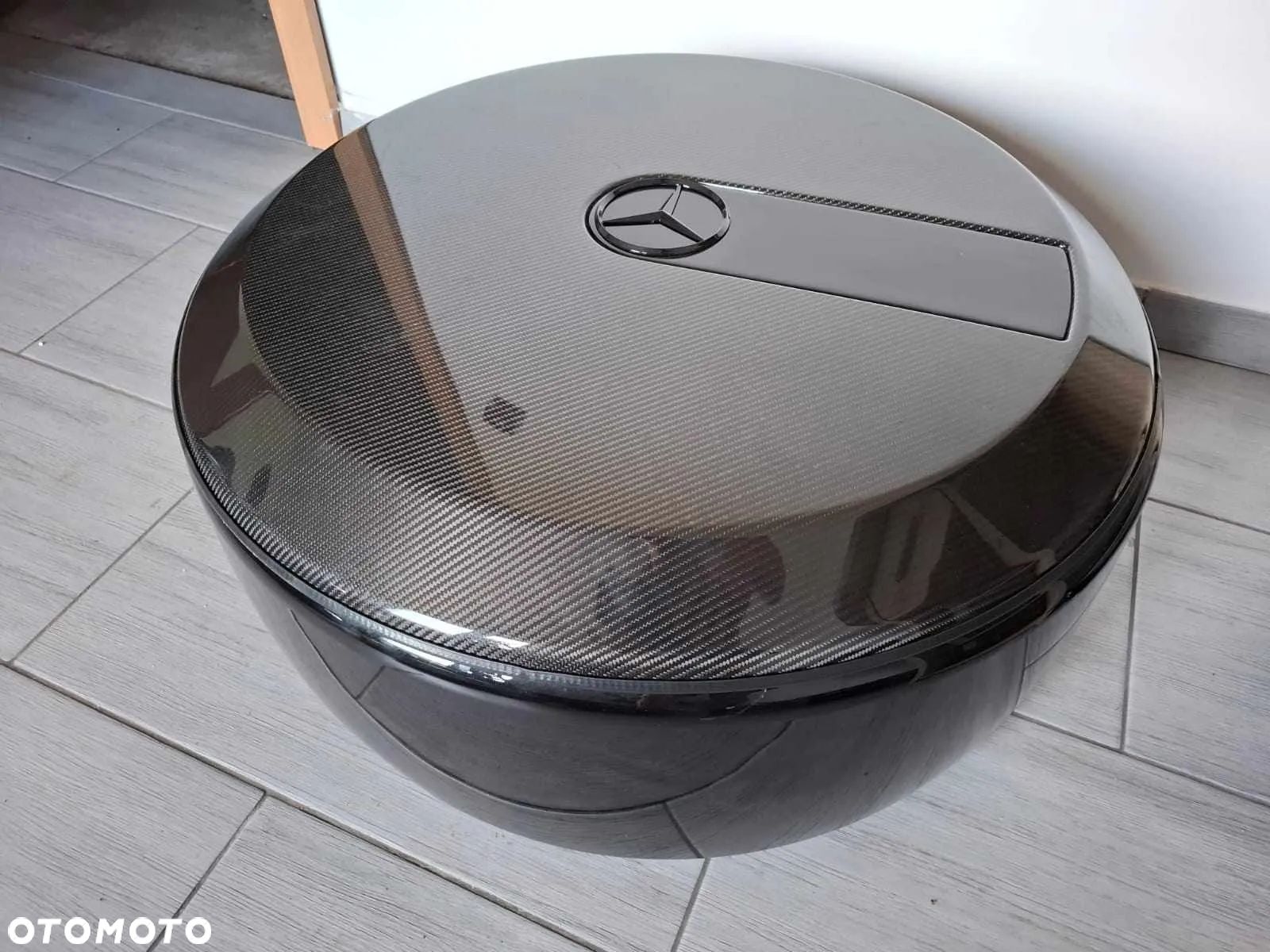 OSŁONA KOŁA ZAPASOWEGO CARBON DEKIEL MERCEDES G KLASA W463 OBUDOWA IDEALNA - 1