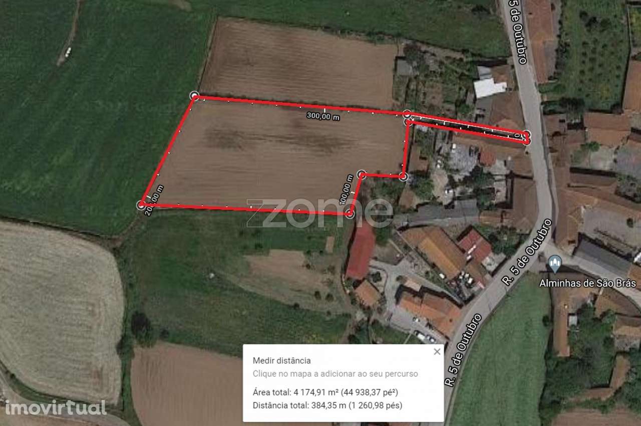 Terreno rustico agrícola com 4.000 M2 em Fradelos-Famalicão - Grande imagem: 3/15