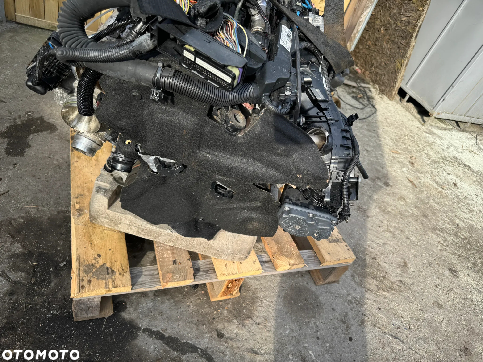 silnik b47d20a 2.0d bmw f10 kompletny 190km euro 6 104 tyskm - 8