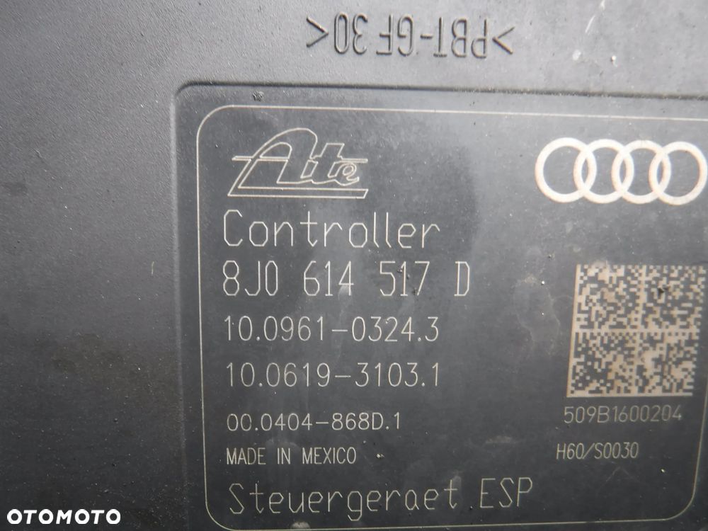 Audi  TT 8J  pompa ABS 8J0614517D - 3