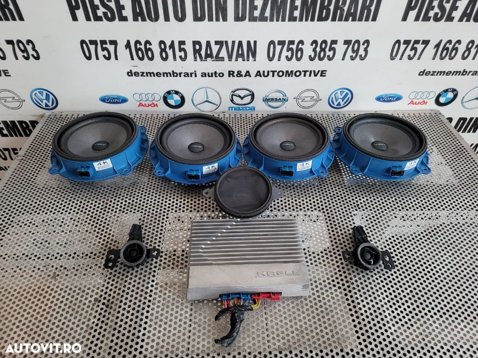 Sistem Audio Complet Boxe Statie Krell Hyundai Tucson An 2015-2020 Originale Ca Si Noi - 1