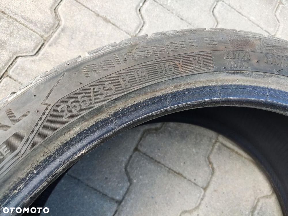 OPONY LETNIE 2 SZTUKI UNIROYAL RAINSPORT 5 255/35R19 96Y XL 6MM 2023R - 7