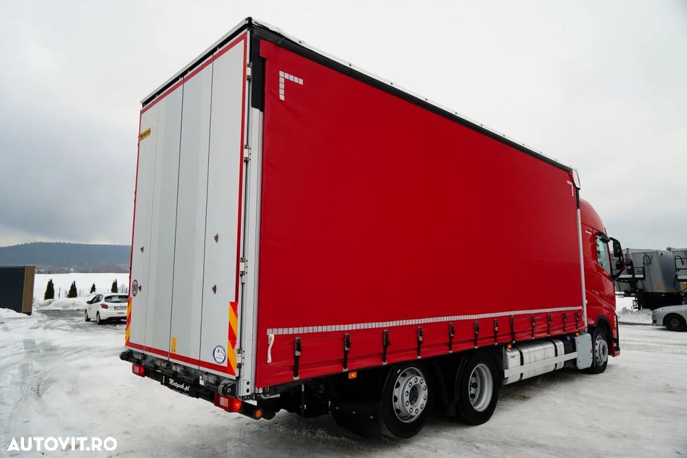 Volvo FH 460 / 7.45 M CORTINĂ / SOLO / I-SAVE / I-PARK COOL / PUNTE RIDICABILĂ ȘI DIRECȚIE / - 4