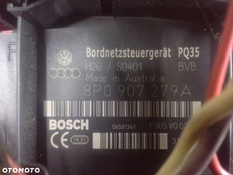 Audi A3 8P 2.0 TDi 170KM kod BMN zestaw startowy komputer ECU 0281011364  03G906016G stacyjka klucze moduły i inne EU - 10