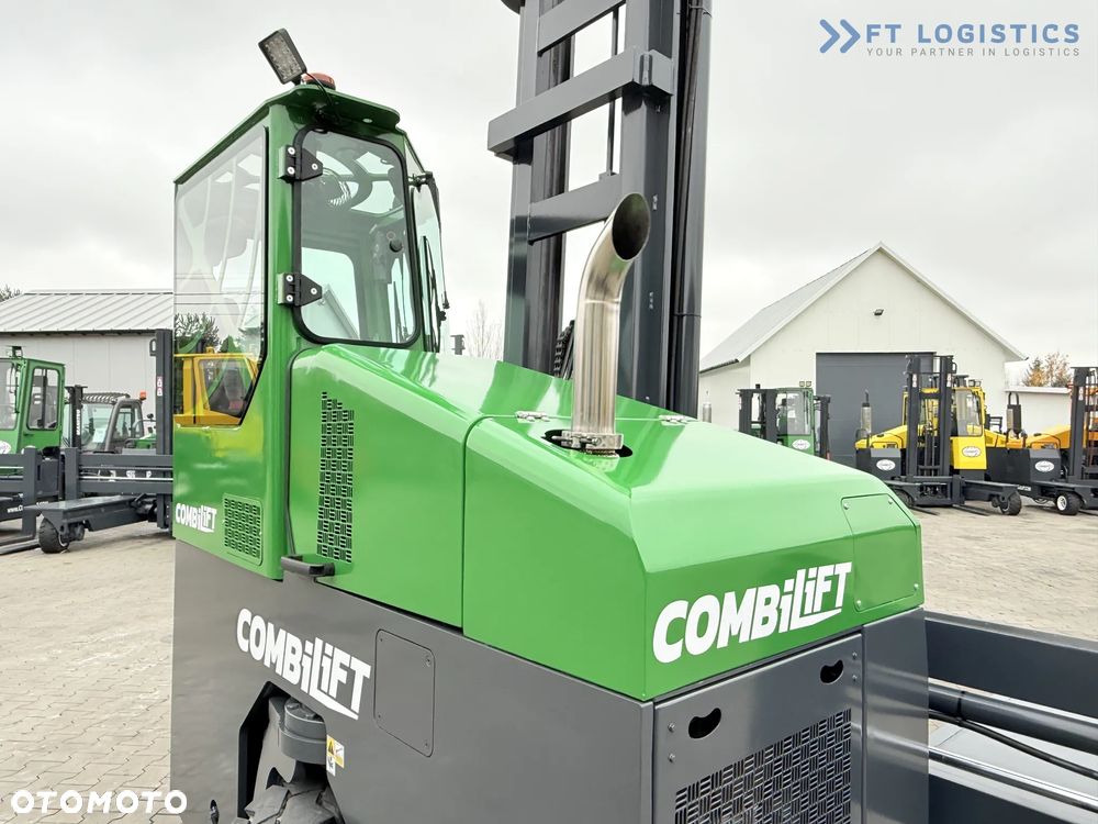 Combilift WÓZEK CZTEROKIERUNKOWY - WIELOKIERUNKOWY / COMBILIFT C4500 / DIESEL / DUPLEX 5500MM / WOLNY SKOK / SZEROKI POZYCJONER WIDEŁ / STAN IDEALNY / Szeroka oferta wózków czterokierunkowych i bocznych, dopasowanych do różnorodnych potrzeb i zastosowań - 8