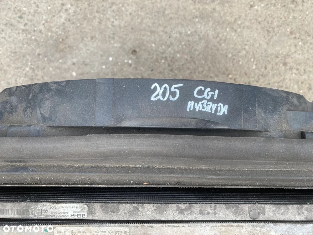 MERCEDES 205 komplet chlodnic hybryda plug in - 3