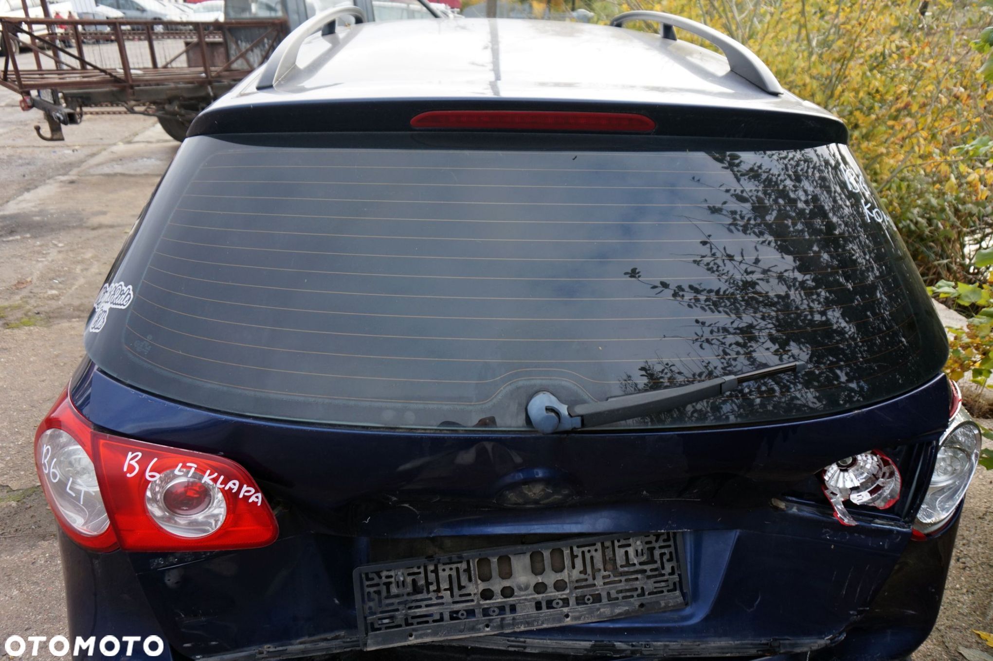 SZYBA TYLNA KLAPY BAGAŻNIKA PASSAT B6 KOMBI  VOLKSWAGEN 2005-2010 - 1