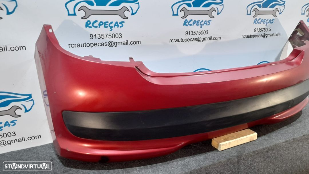 PARACHOQUES TRASEIRO TRÁS 9649690177 PEUGEOT 207 FASE II 2 WA WC PARA-CHOQUES PARA CHOQUES ORIGINAL - 5