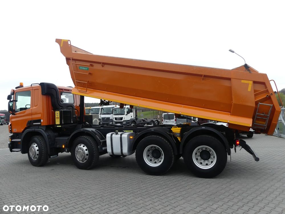Scania P410 8x4 / WYWROTKA / ALUFELGI / MANUAL / EURO 6 / - 2