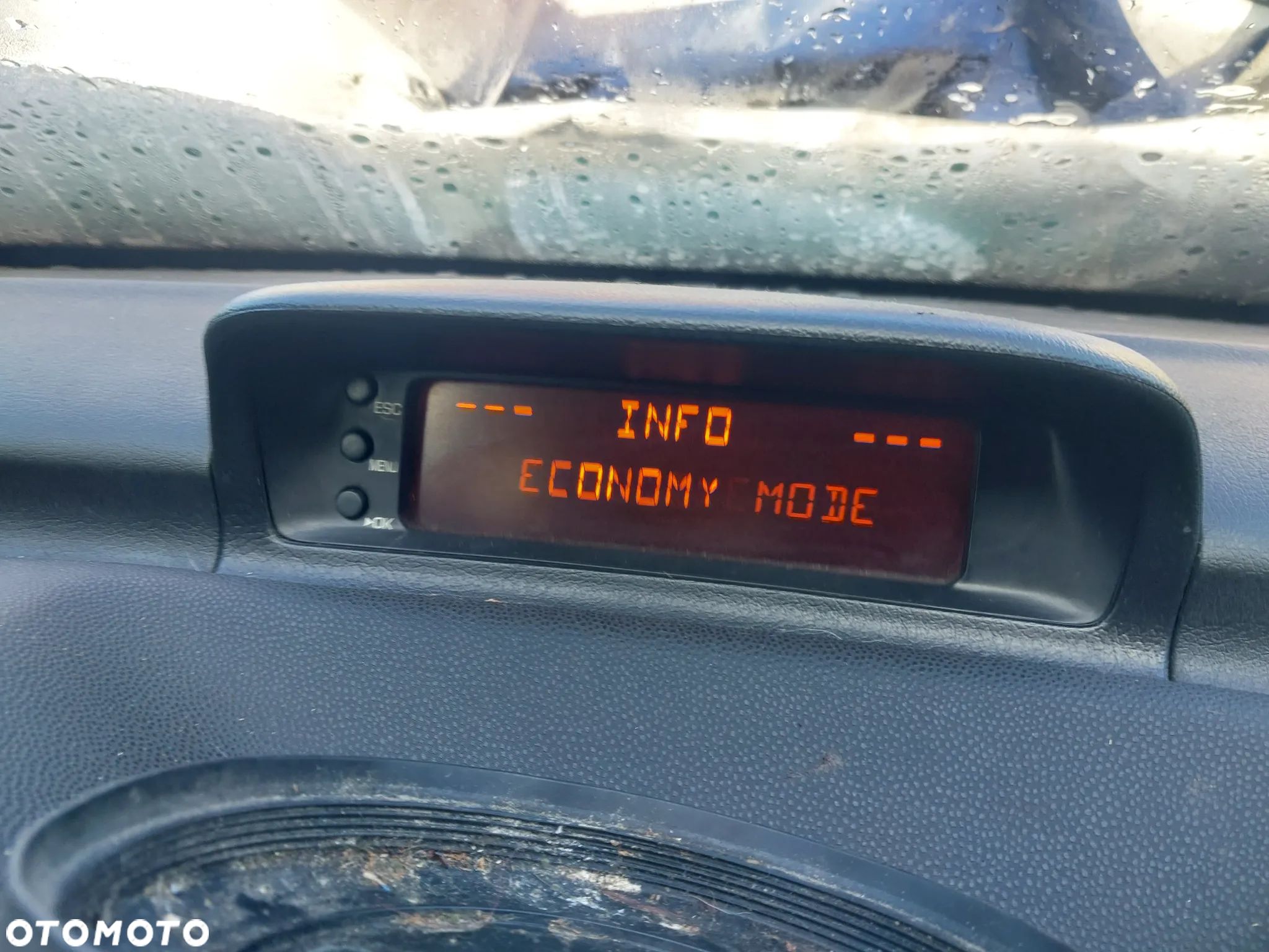 Wyświetlacz Peugeot 307 Lift FL 12 PIN radia zegar komputer ekran 96524732XT - 1