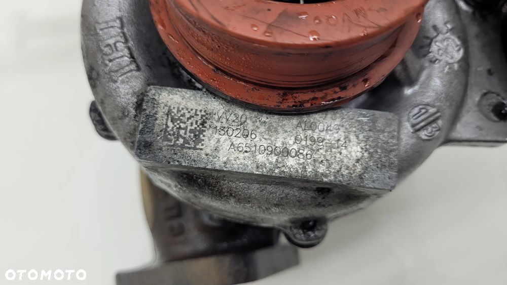 TURBINA TURBO TURBOSPRĘŻARKA MERCEDES SPRINTER VITO VIANO W906 2.2 CDi A6510900086 - 11