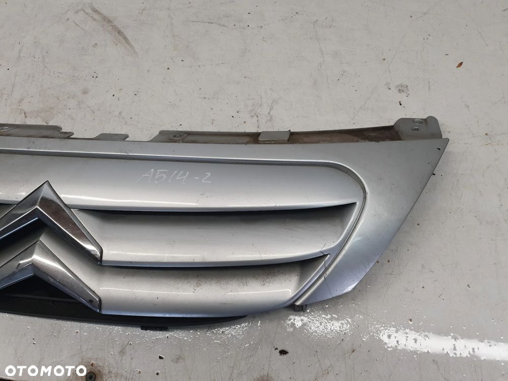 CITROEN C3 LIFT FL GRILL PRZÓD PRZEDNI ATRAPA PRZEDNIEGO ZDERZAKA EZRC SREBRNY - 3