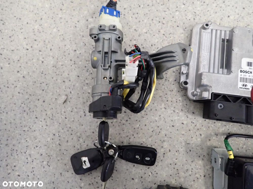 HYUNDAI TUCSON 2.0 CRDI 04-10 ZESTAW STARTOWY STACYJKA KOMPUTER - 4