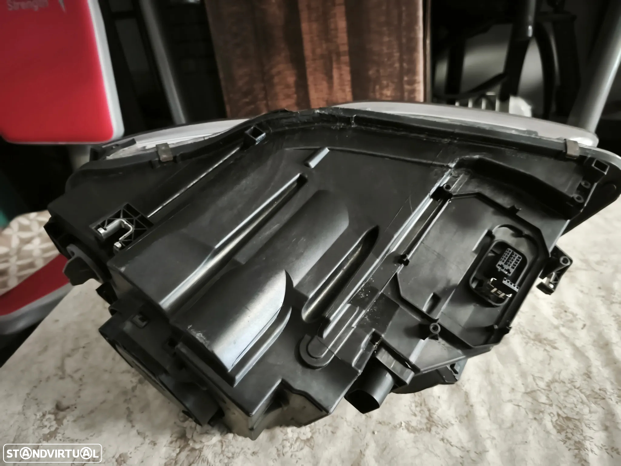 Farol direito bi-xenon Audi A4 B7 pisca laranja - 5