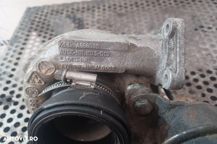Turbosuflanta A668096 Mercedes-Benz A-Class W168 [facelift] [2001 - 2 - 1