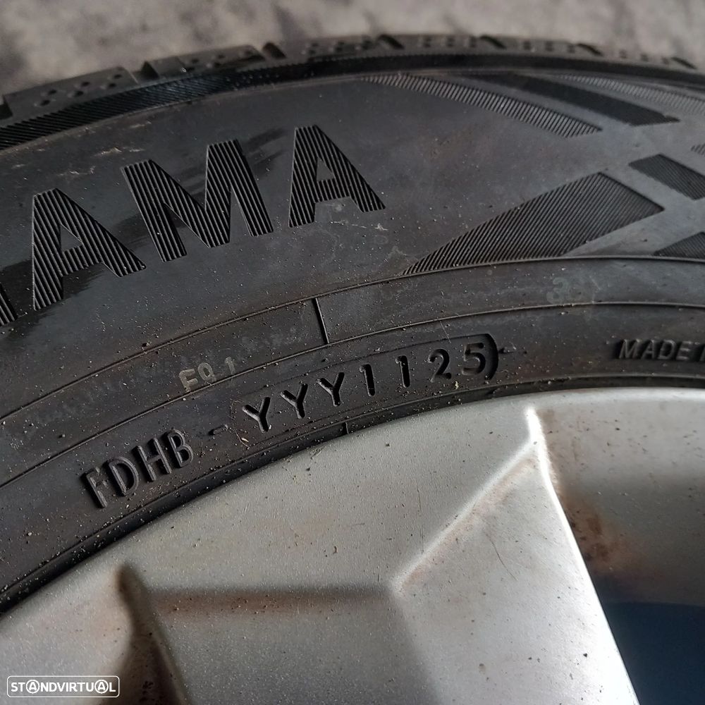 Conjunto jantes especiais Nissan Qashqai pneus bons 215 65 R16 - 10