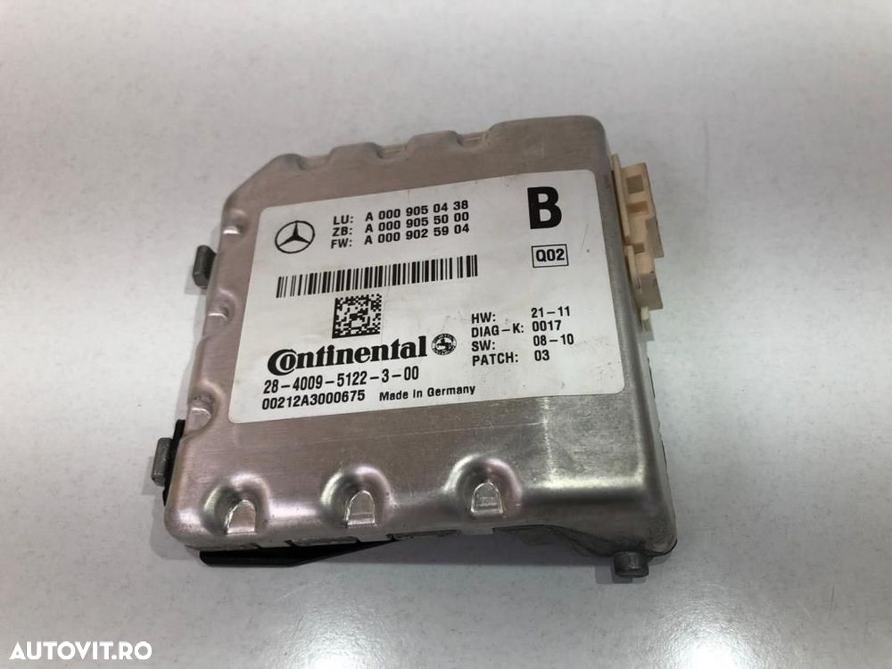 Modul camera video centrala a0009050438 Mercedes-Benz C-Class W204/S2 - 2