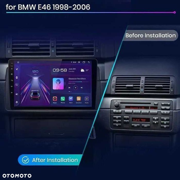 BMW E46 – Radio Android 9” CarPlay - 5