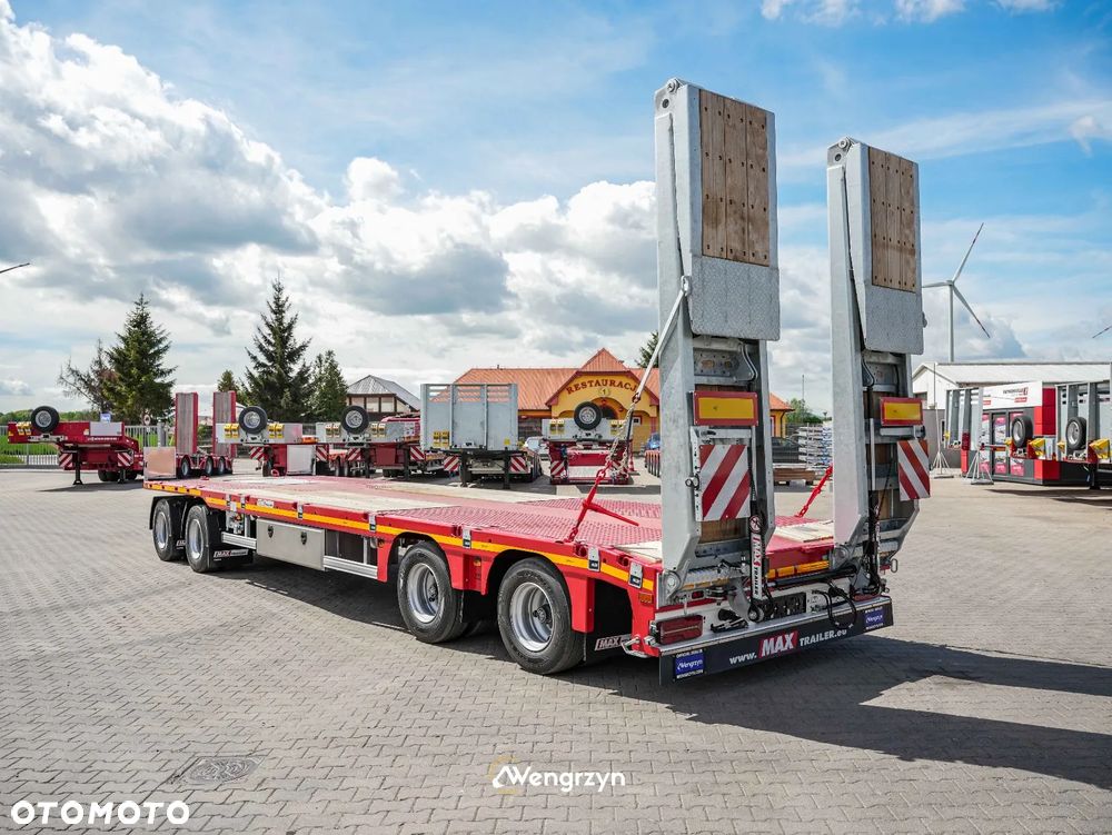 MAX Trailer MAX 600 | Przyczepa 4 osiowa | Najazdy hydrauliczne - 5