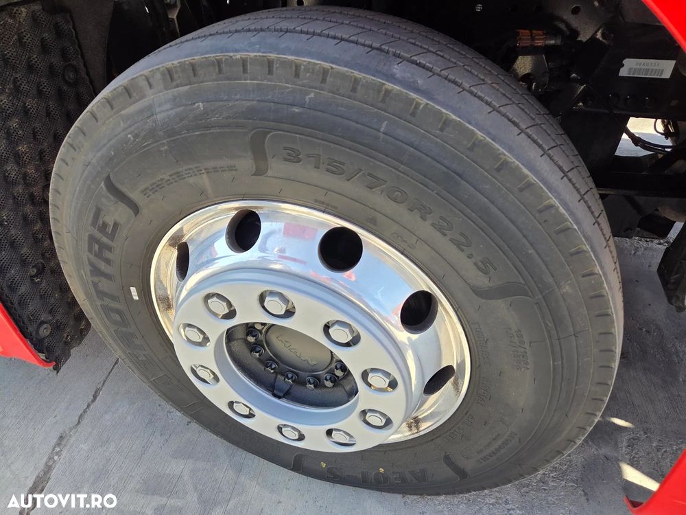 MAN XXL 18.510 4x2, 2021, 416.696km, KIT BASCULARE, Aer conditionat in STATIONARE, FRIGIDER, jante Aluminiu, Anv NOI, rezervor 600l, Cutie automata+INTARDER 6 trepte, goarne, girofaruri, Navigatie, posibilitat leasing 4 ani-CA NOU-PROMOTIE 42.900 EUR+Tva - 34