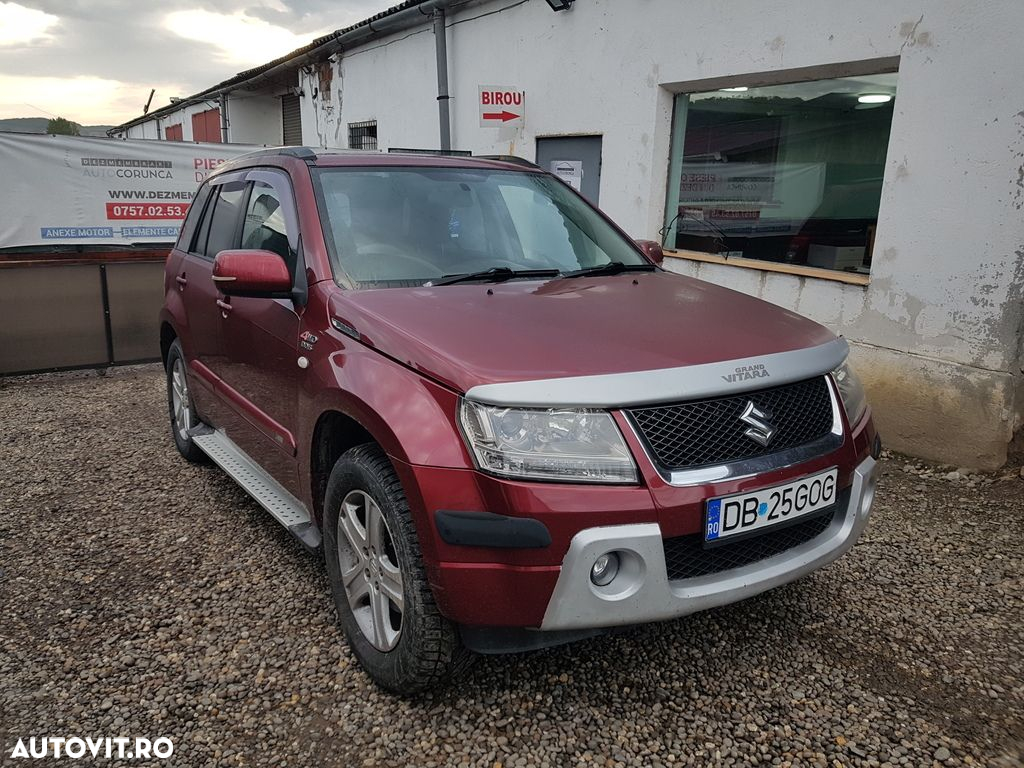 Aripa Stanga Fata Suzuki Grand Vitara 2006 - 2012 4 Usi ROSU (599) - 3