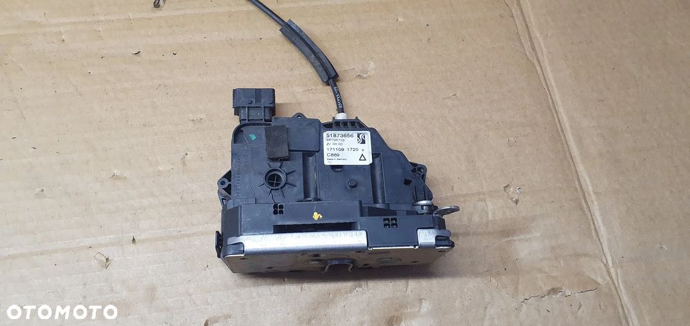 Zamek drzwi prawy tył tylny Fiat Punto EVO 51873656 - 4