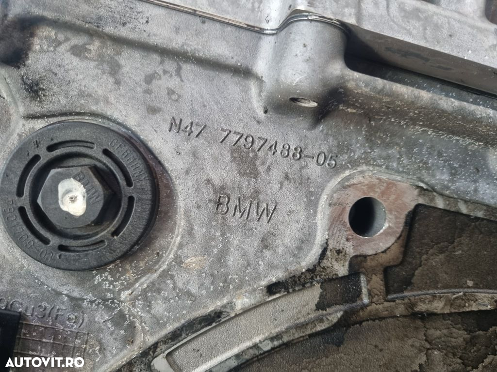 Motor BMW X3 E83 Facelift 2.0 D 2008 - 2010 177CP Automata N47 Euro5 (1296) 4x4 Cu pompa ... - 3