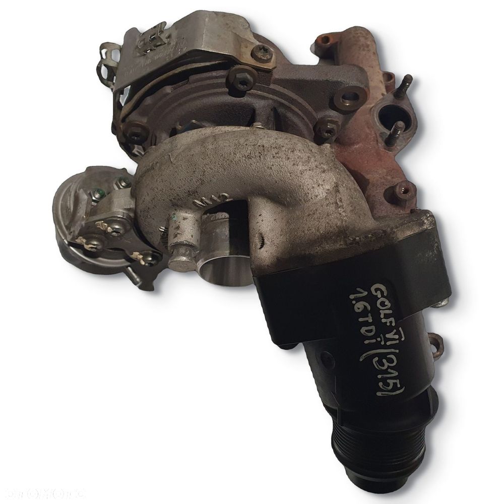 TURBOSPRĘŻARKA VW Golf VI A3 8P Octavia II 1.6 TDI turbo 03L253016T - 3