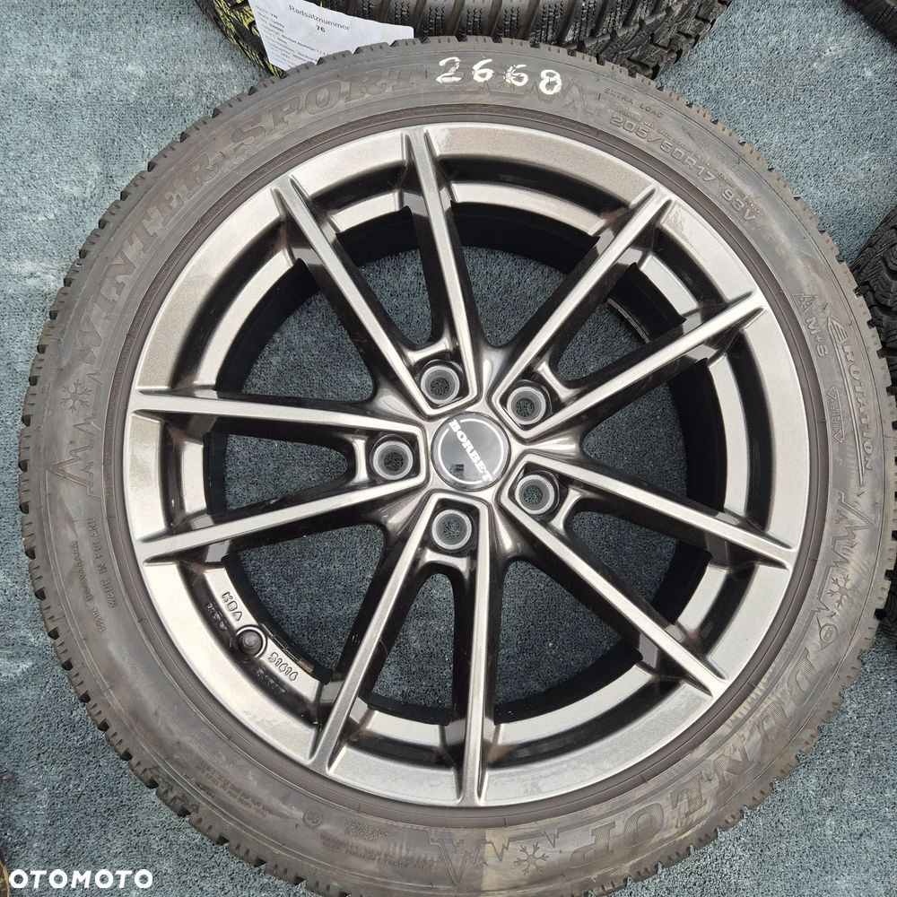 ZIMA KOŁA 205/50 R17 VW GOLF CADDY PASSAT OCTAVIA LEON TOURAN AUDI A3 A4 - 4