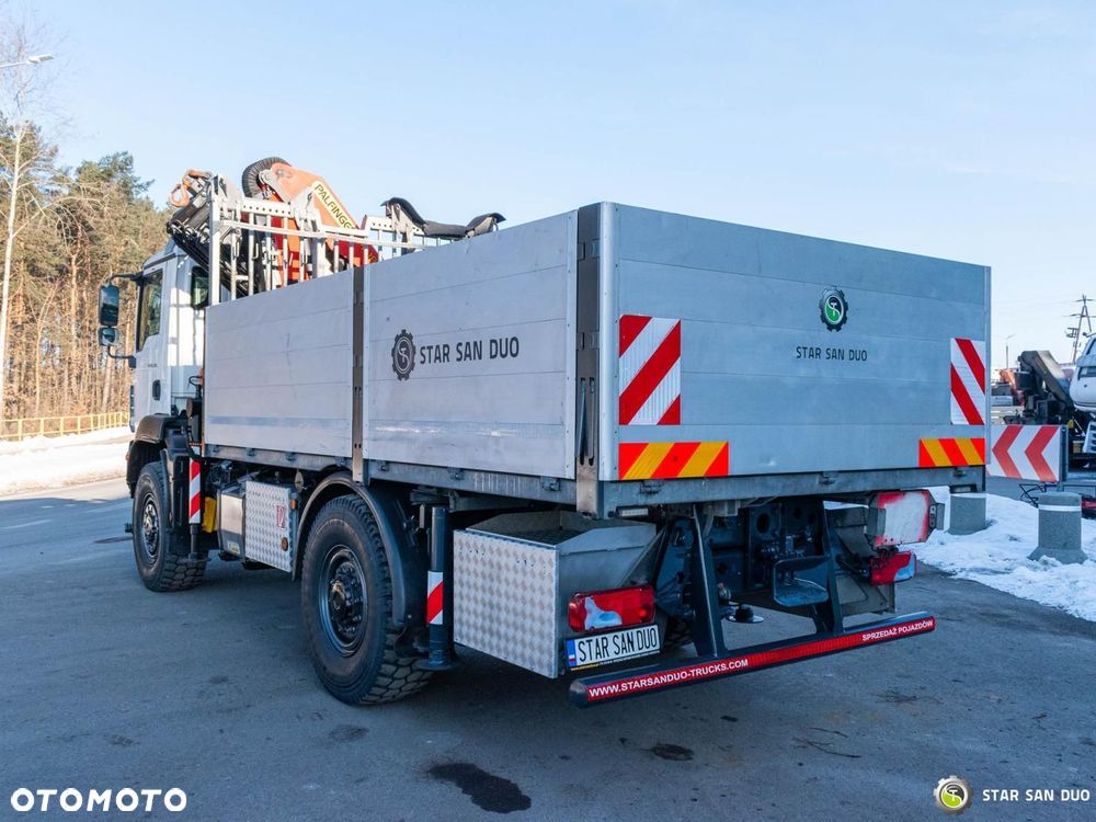 MAN TGM 18.340 4x4 Palfinger PK 18002 HDS Żuraw - 10