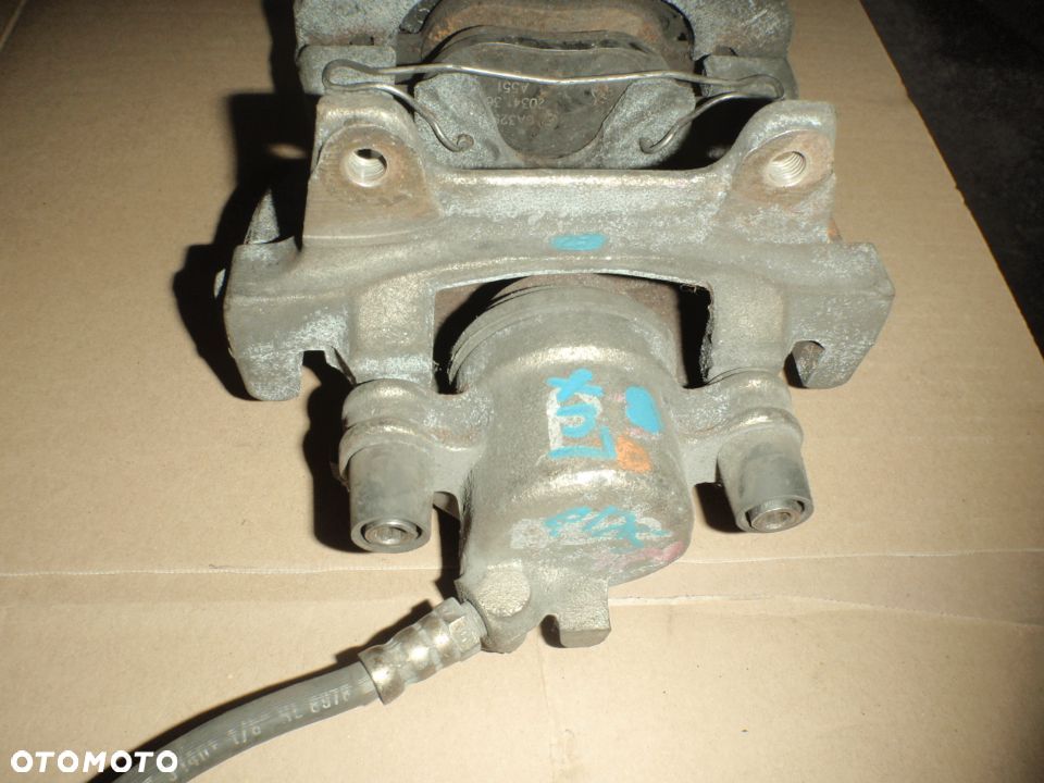 zacisk zaciski jarzmo 126 seicento cc sporting panda polonez pod tarcze duże wentylowane zwykłe 257mm 240mm - 5