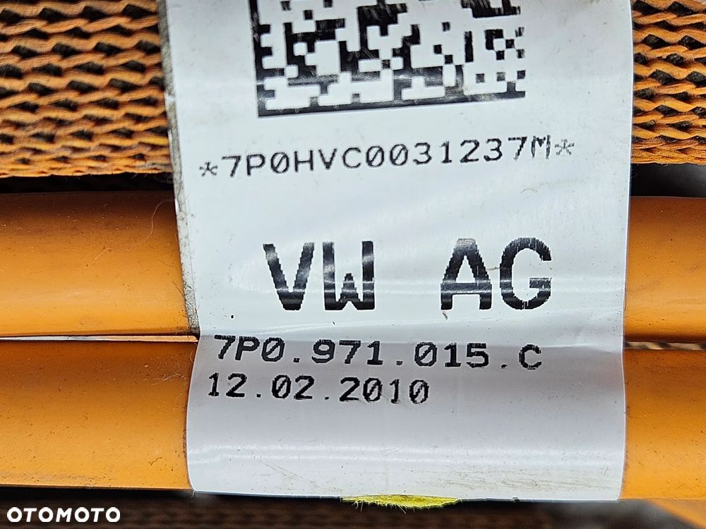 VW TOUAREG 7P 10-18R PRZEWOD ZASILAJACY NAPIECIA AKUMULATORA HYBRID 3.0 TSI 7P0971015C 7P0971015 C - 3
