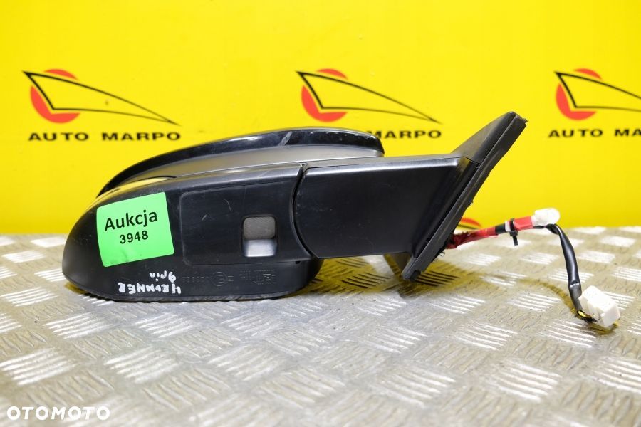 TOYOTA 4RUNNER 2014- LUSTERKO ZEWNĘTRZNE PRAWE 9PIN USA - 9