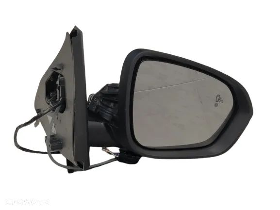 DACIA DUSTER 2 LIFT 2022- LUSTERKO ZEWNĘTRZNE PRAWE KAMERA ASYSTENT MARTWEJ STREFY 9+4 PIN ORYGINAŁ