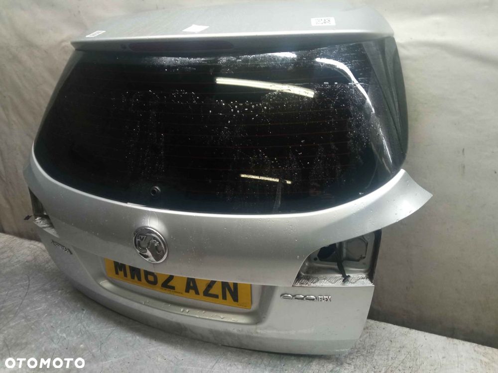 / KLAPA TYŁ TYLNA BAGAŻNIKA OPEL ASTRA J 4 IV KOMBI Z176 SREBRNY - 2