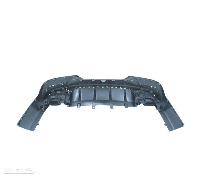 DIFUSOR MERCEDES GLE C292 COUPÉ 15- PRETO + PONTEIRAS ESCAPE - 3