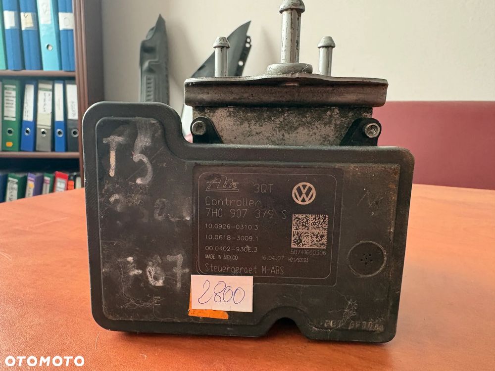 VW T5 TRANSPORTER POMPA ABS 7H0907379S 7H0614117 - 3