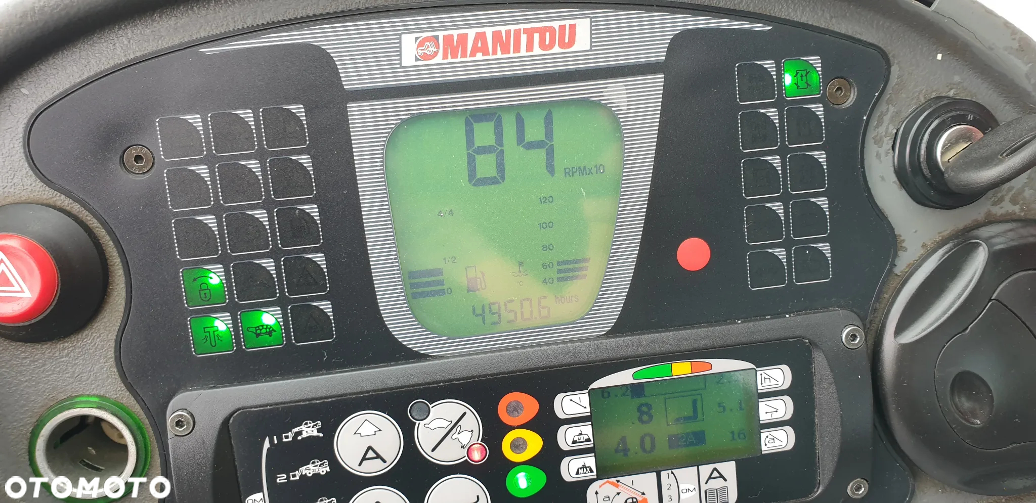 Manitou MRT2150 Privilege kosz hydr. skrętny / wciągarka/widły hydr./pilot/ sprowadzona - 10