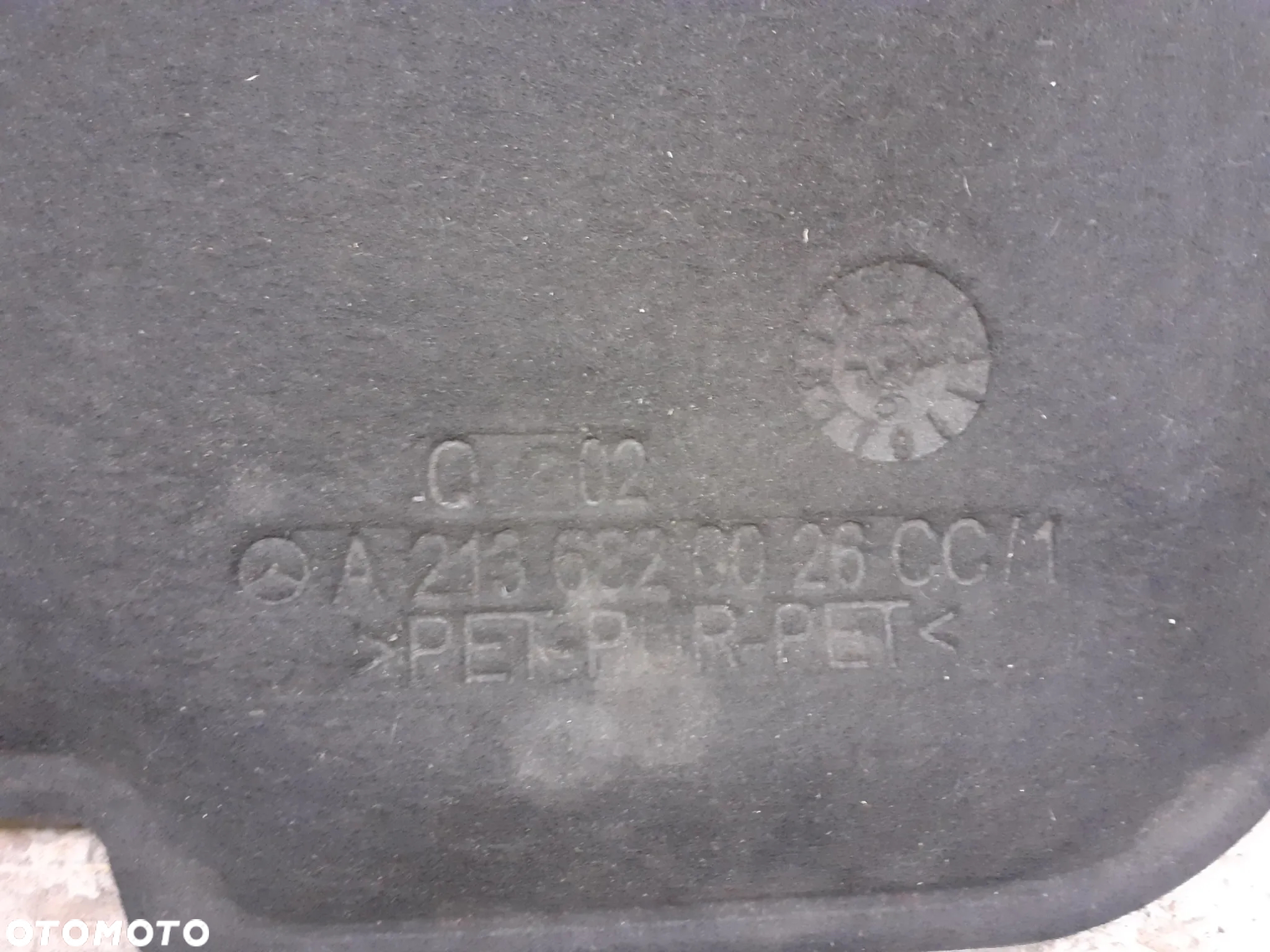 WYGŁUSZENIE PODBITKA MASKI MERCEDES E-KLASA W213 A2136820026 - 4