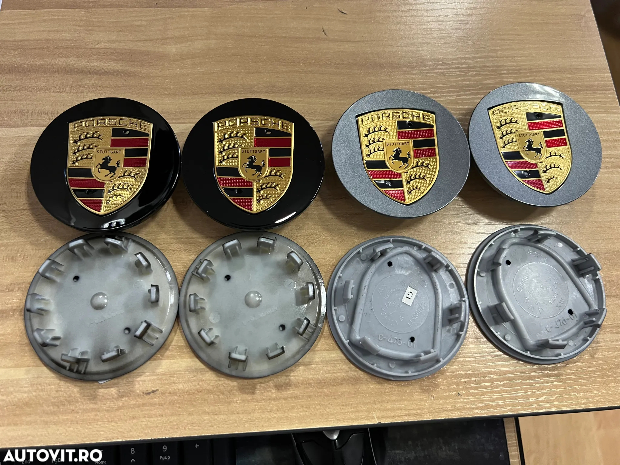 4 capace Porsche cayenne Porsche panamera Porsche macan ETC . comanda se face doar pe whatsup 100 lei cele gri 120 lei cele pe negru - 4