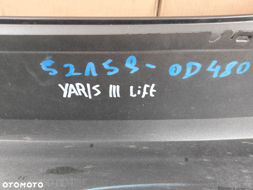 TOYOTA YARIS III LIFT 2017-2020 ZDERZAK TYŁ PDC 52159-0D480 - 7